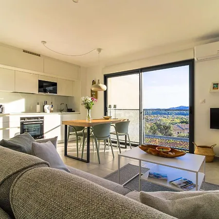 Apartment Select' - Superbe Avec Piscine, Parking Et Vue - Capnat-b06