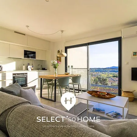 Select' - Superbe Avec Piscine, Parking Et Vue - Capnat-b06 Apartman